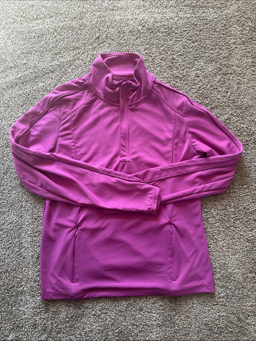 Mondetta Magenta Half-Zip Performance Top